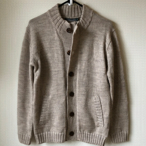 100% wool cardigan